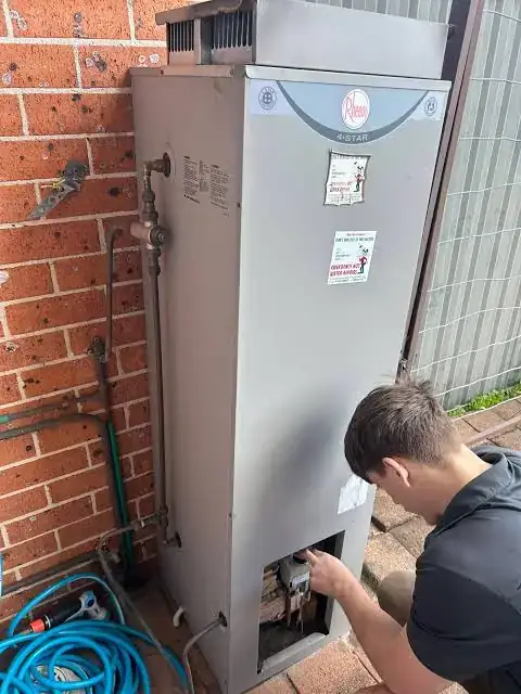 Hot water system repair in Malvern